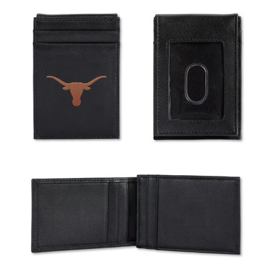 Texas Longhorns Embroidered Front Pocket Wallet  | Rico Industries | RPW260101