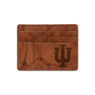 Indiana Hoosiers Embossed Leather Credit Cart Wallet | Rico Industries | SCC200101