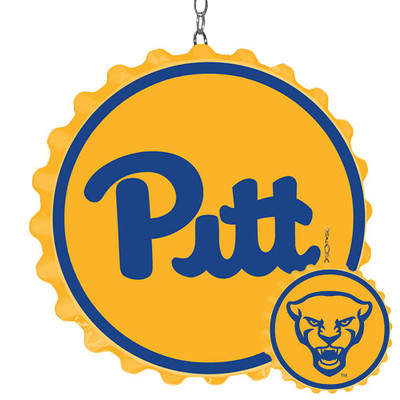 Pittsburgh Panthers: Bottle Cap Dangler | The Fan-Brand | NCPITT-220-01