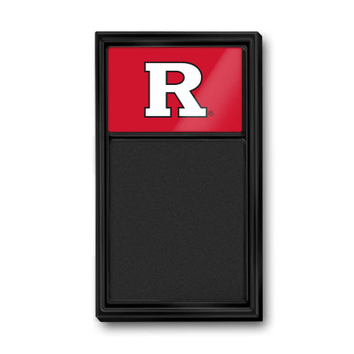 Rutgers Scarlet Knights: Scarlet - Chalk Noteboard - Scarlet | The Fan-Brand | NCRTGR-620-01B