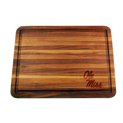 Mississippi Rebels Acacia Cutting Board | Memory Company | COL-MS-2789