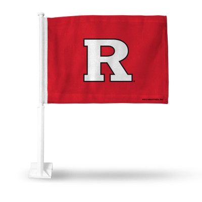 Rutgers Scarlet Knights Standard Double Sided Car Flag | Rico Industries | FG270204