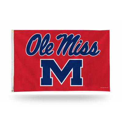 Mississippi Rebels 3x5' Banner Flag | Rico Industries | FGB160204