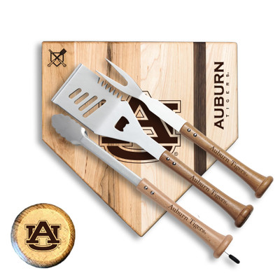 Auburn Tigers Silver Slugger Combo BBQ Set | Baseball BBQ | GRTLSTSSAT_660251520490