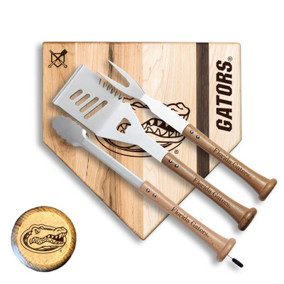 Florida Gators Silver Slugger Combo BBQ Set | Baseball BBQ | GRTLSTSSFG_660251922645