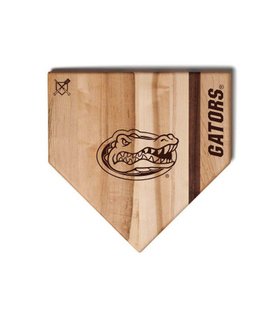 Florida Gators Home Plate Cutting Board  | Baseball BBQ | GRTLHPCB12FG_660251655390