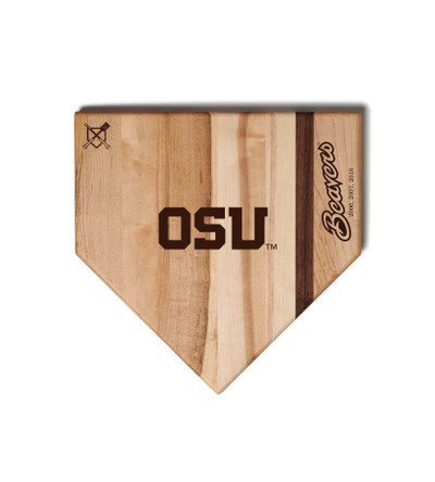 Oregon State Beavers Home Plate Cutting Board  | Baseball BBQ | GRTLHPCB12OSB_660251711447