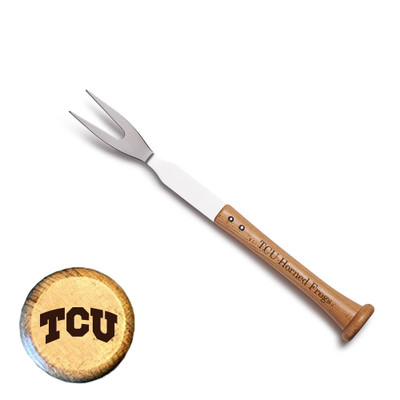 TCU Horned Frogs BBQ ForkBALL BBQ Fork | Baseball BBQ | GRTLFORKTCUHF