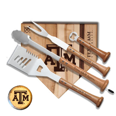 Texas A&M Aggies Grand Slam Combo BBQ Set | Baseball BBQ | GRTLSTGSTAMA_660251669120