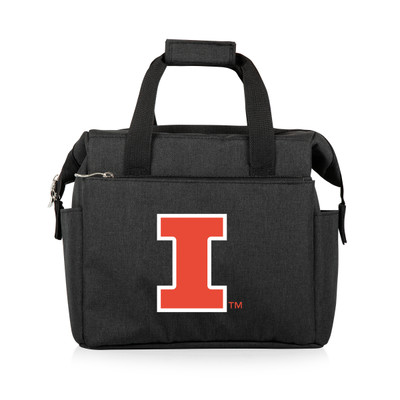 Illinois Fighting Illini On The Go Lunch Bag Cooler | Picnic Time | 510-00-179-214-0