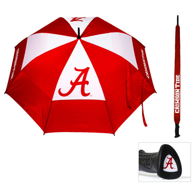 Alabama Crimson Tide 62" Double Canopy Wind Proof Golf Umbrella| Team Golf |20169