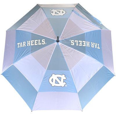 North Carolina Tarheels 62" Double Canopy Wind Proof Golf Umbrella| Team Golf |22569