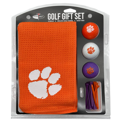 Clemson Tigers 16" X 40" Microfiber Towel Golf Gift Set| Team Golf |20624