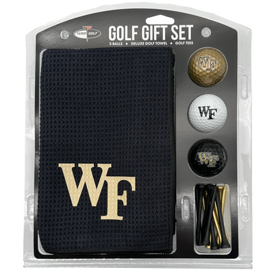 Wake Forest Demon Deacons 16" X 40" Microfiber Towel Golf Gift Set| Team Golf |23824
