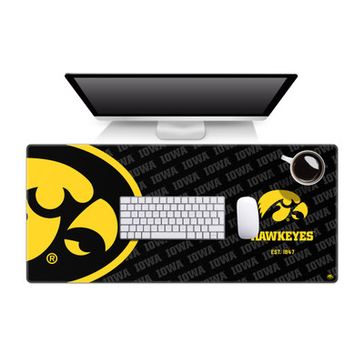Iowa Hawkeyes Logo Series Desk Pad |Stadium Views | 1900348