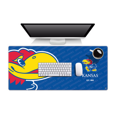 Kansas Jayhawks Logo Series Desk Pad |Stadium Views | 1900362