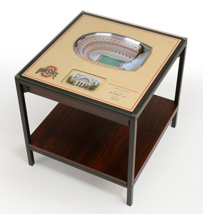 Ohio State Buckeyes 25-Layer StadiumViews Lighted End Table | Stadium Views | 5029905