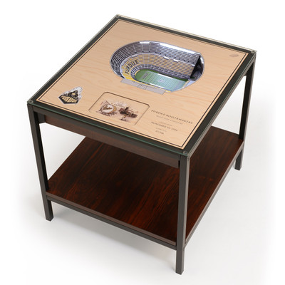 Purdue Boilermakers Football 25-Layer StadiumViews Lighted End Table | Stadium Views | 5023125