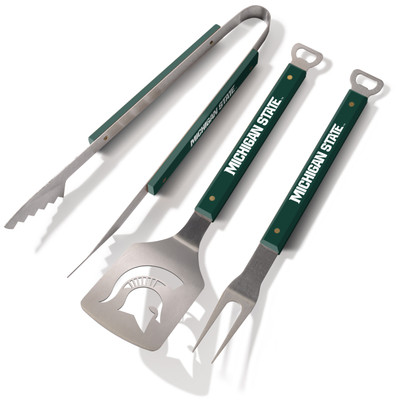 Michigan State Spartans Spirit Series 3-Piece BBQ Set | Stadium Views | 9028543