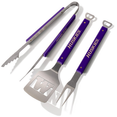 Washington Huskies Spirit Series 3-Piece BBQ Set | Stadium Views | 5022043