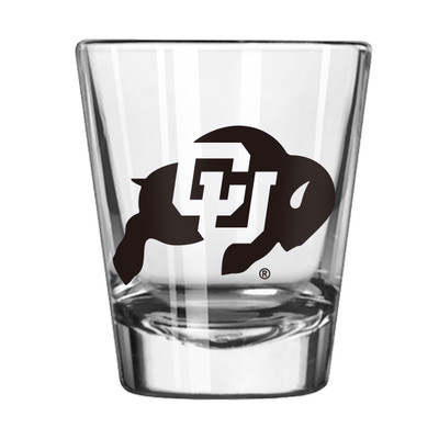 Colorado Buffaloes 2oz Gameday Shot Glass Set of 2| Logo Brands |LGC126-G2S-1