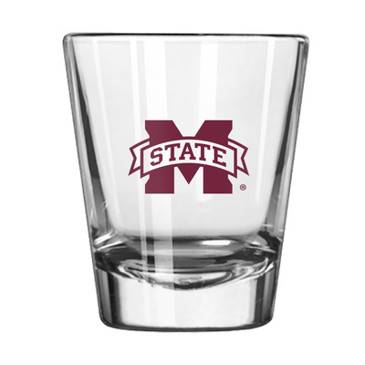 Mississippi State Bulldogs 2oz Gameday Shot Glass Set of 2| Logo Brands |LGC177-G2S-1
