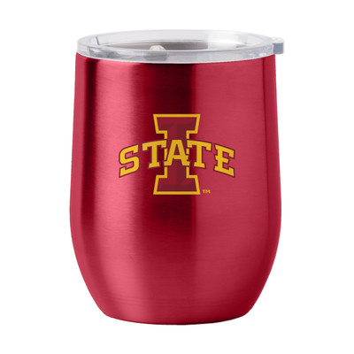 Iowa State Cyclones 16oz Gameday Stainless Curved Beverage Tumbler| Logo Brands |LGC156-S16CB-1