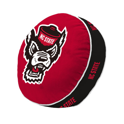 NC State Wolfpack Puff Pillow| Logo Brands |LGC186-813