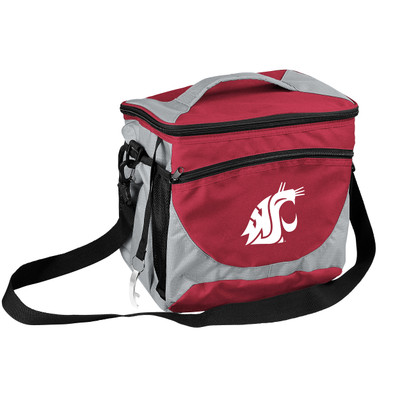 Washington State Cougars 24 Can Cooler| Logo Brands |LGC238-63
