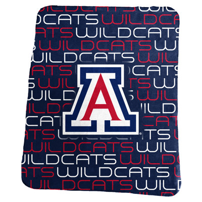 Arizona Wildcats Classic Throw| Logo Brands |LGC106-23B