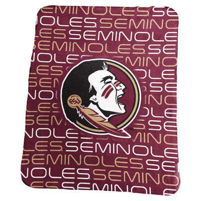 FSU Seminoles Classic Throw| Logo Brands |LGC136-23B