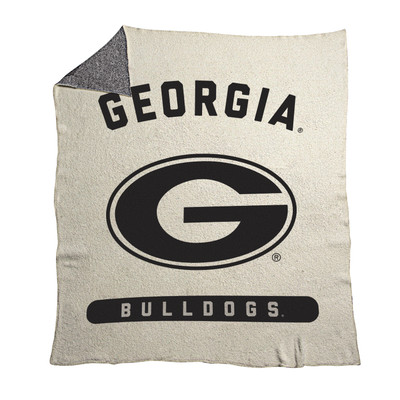 Georgia Bulldogs Prime Luxe Dreams Throw| Logo Brands |LGC142-281-74