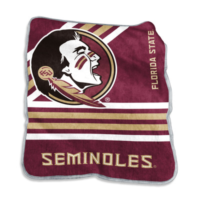 FSU Seminoles Raschel Throw| Logo Brands |LGC136-26C