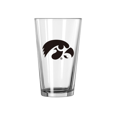 Iowa Hawkeyes 16oz Gameday Pint Glass - Set of 2| Logo Brands |LGC155-G16P-1