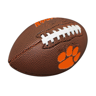 Clemson Tigers Mini Size Composite Football| Logo Brands |LGC123-93MC-1