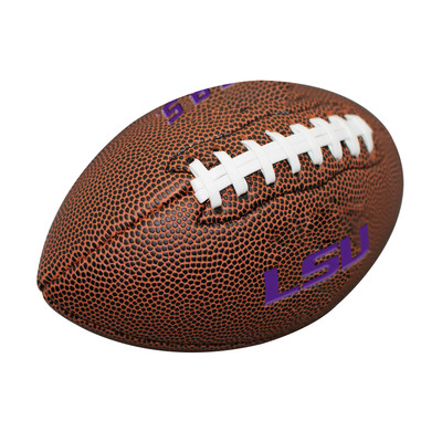 LSU Tigers Mini Size Composite Football| Logo Brands |LGC162-93MC-1