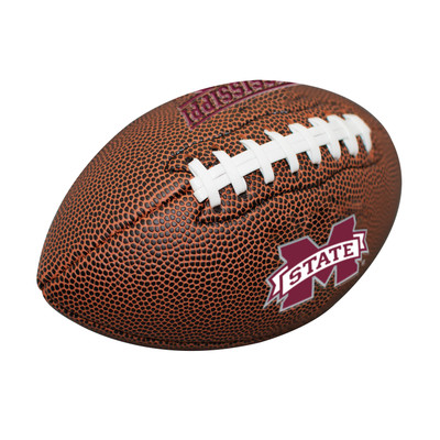 Mississippi State Bulldogs Mini Size Composite Football| Logo Brands |LGC177-93MC-1
