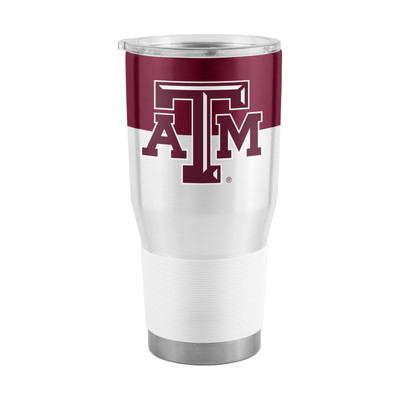 Texas A&M Aggies 30oz Colorblock Stainless Tumbler| Logo Brands |LGC219-S30T-11