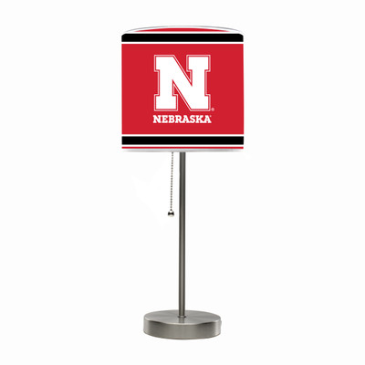 Nebraska Huskers Chrome Lamp| Imperial |IMP609-3010