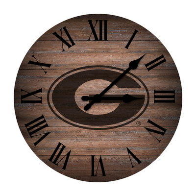 Georgia Bulldogs Rustic 16" Clock| Imperial |IMP660-3008