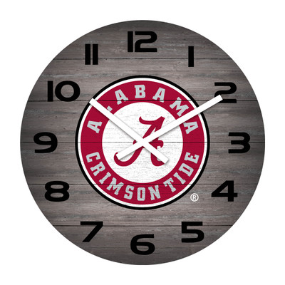 Alabama Crimson Tide Weathered 16" Clock| Imperial |IMP661-3001