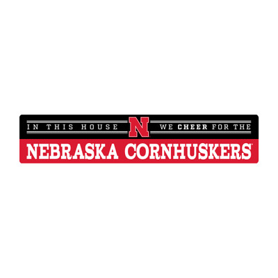 Nebraska Huskers We Cheer Wall Art| Imperial |IMP694-3010
