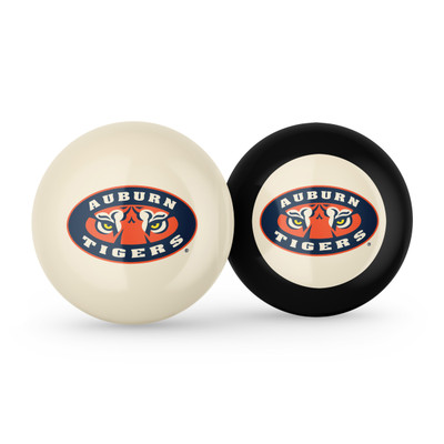 Auburn Tigers Cue Ball & 8 Ball| Imperial |IMP755-3002