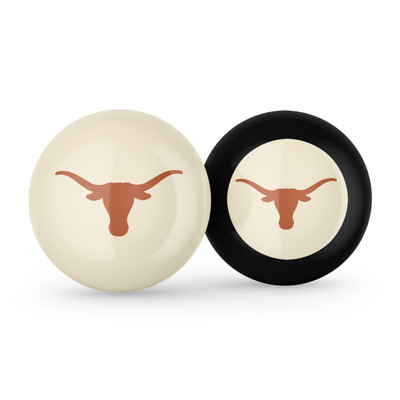 Texas Longhorns Cue Ball & 8 Ball| Imperial |IMP755-3060