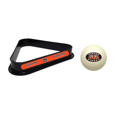 Auburn Tigers Cue Ball & Ball Rack| Imperial |IMP773-3002