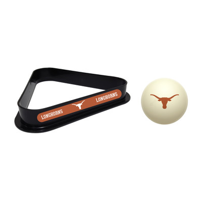 Texas Longhorns Cue Ball & Ball Rack| Imperial |IMP773-3060