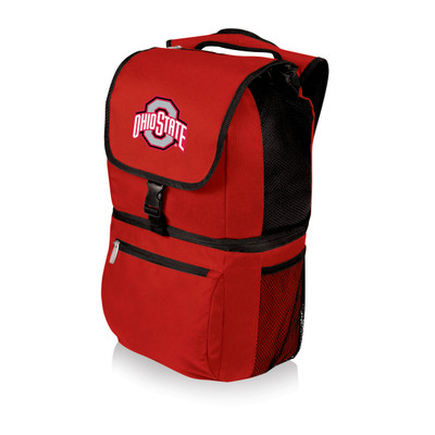 Ohio State Buckeyes Zuma Backpack Cooler - Red | Picnic Time | 634-00-100-444-0