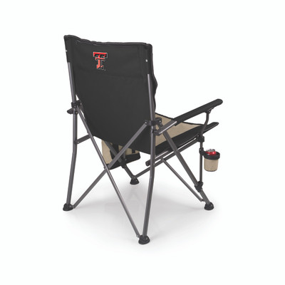 Texas Tech Red Raiders Big Bear XXL Camping Chair with Cooler | Picnic Time | 808-00-175-574-0