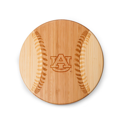 Auburn Tigers Home Run! Baseball Cutting Board & Serving Tray | Picnic Time | 894-00-505-043-0