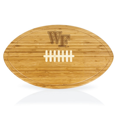 Wake Forest Demon Deacons Kickoff Football Cutting Board & Serving Tray | Picnic Time | 908-00-505-613-0